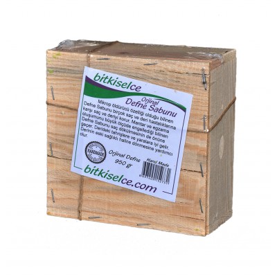Bitkiselce El Yapımı Orjinal Hatay Defneli Gar Sabunu 950gr.