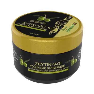 Bitkiselce Zeytinyağı Yoğun Saç Bakım Kremi (MASKE)