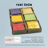 Bitkiselce 6'lı Çiçek Demeti Lavanta - Orkide  Papatya   Aloe Vera - Gül - Portakal Çiçeği (6x125gr.=750 gr.)